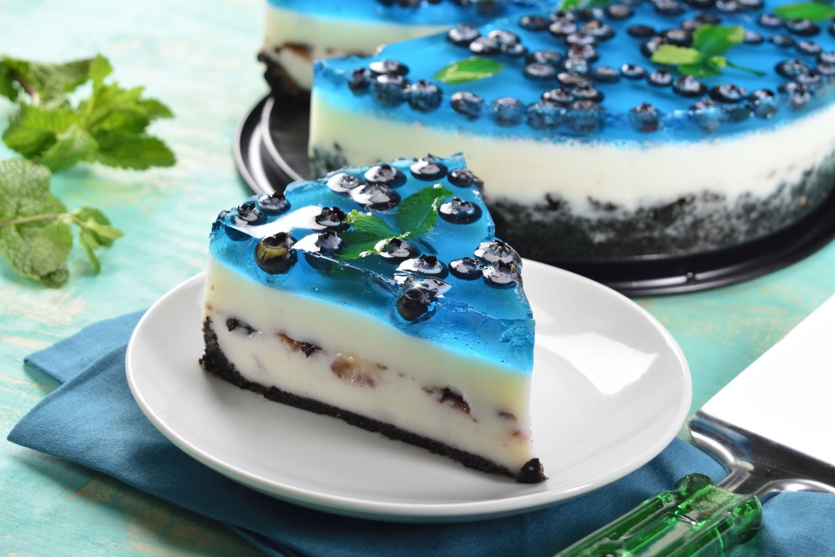 V sezóne čučoriedok robím tento studený cheesecake raz týždenne. Vyskúšajte tento dezert, ktorý je ideálny na leto.