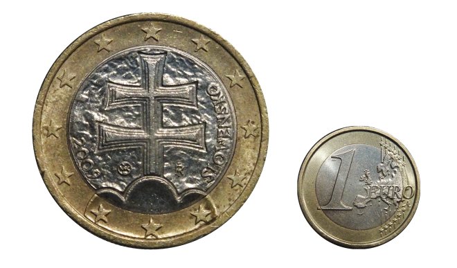 Takáto minca s nominálnou hodnotou 1 euro sa môže ocitnúť vo vašej peňaženke a jej cena je 45 000 eur