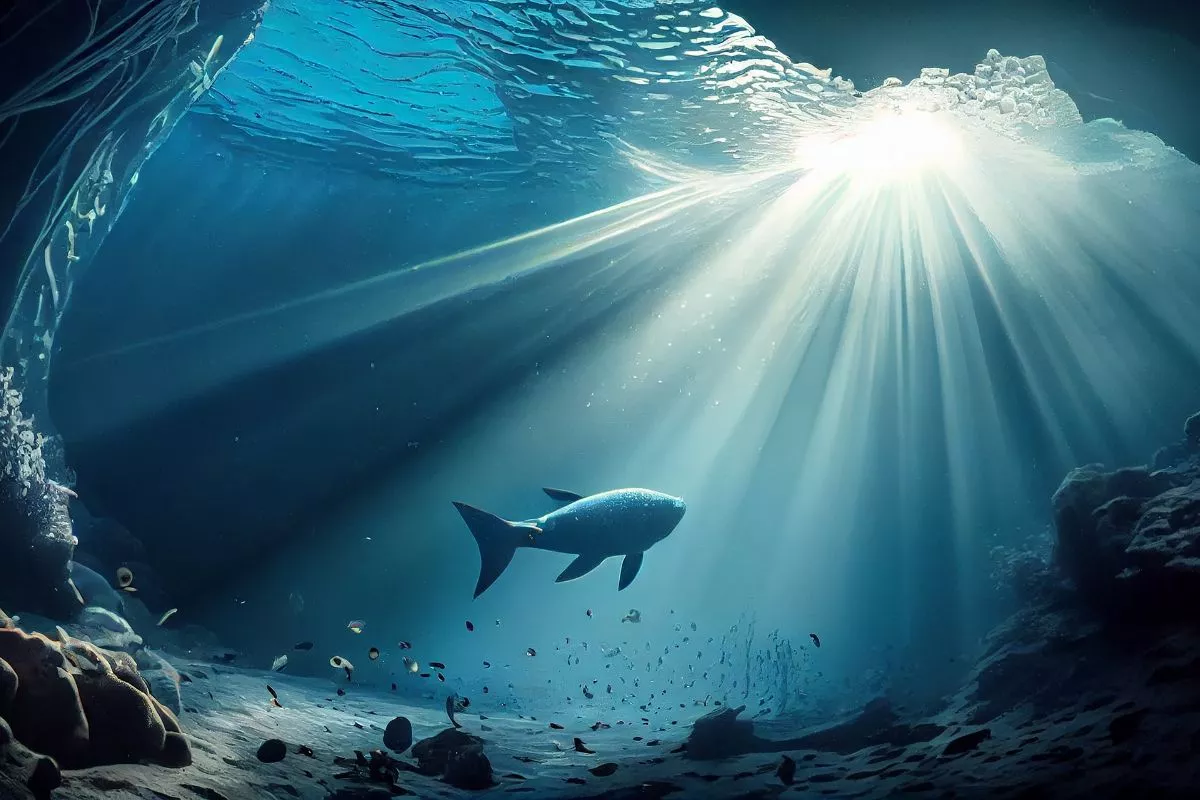 Pod zemskou kôrou sa nachádza oceán, ktorý obsahuje viac vody ako na povrchu: nachádza sa v hĺbke 600 km.