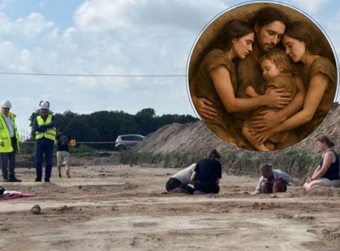 Senzácia archeologický nález tisícročnej staroby pod Inowrocławom. „Zosnulí sa objímajú, otáčajú hlavy k sebe“