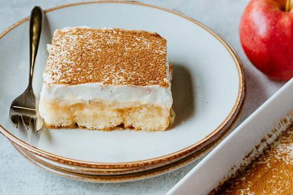Pripraví sa za 15 minút: chladné jablkové tiramisu na koniec leta