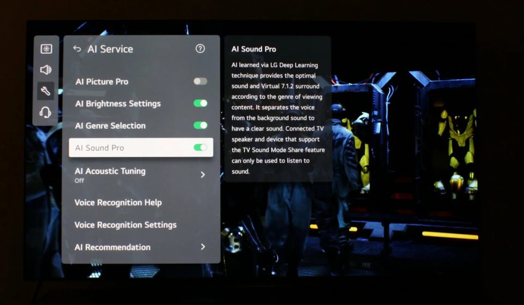 Tlačidlo na zlepšenie zvuku televízora a jasné počúvanie dialógov
